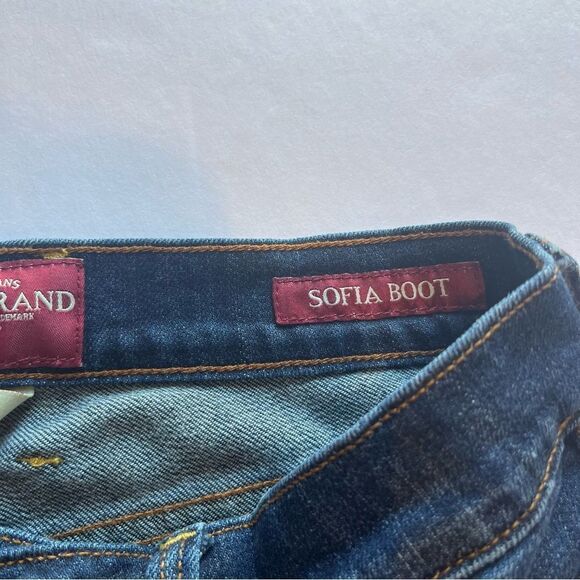Lucky Brand Women's Blue Jeans Sofia Boot Size 2/26 Ankle - Picture 4 of 10
